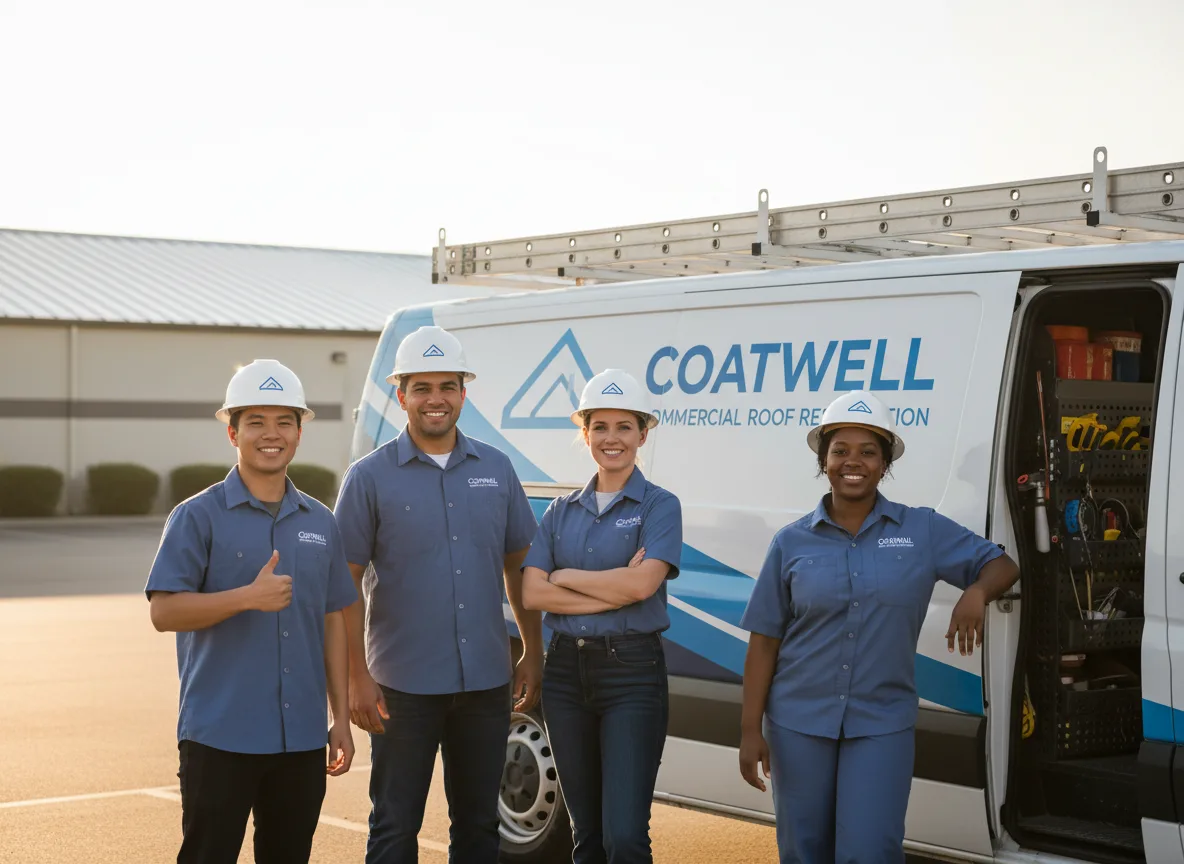 Commercial roof coating company in Larose, LA